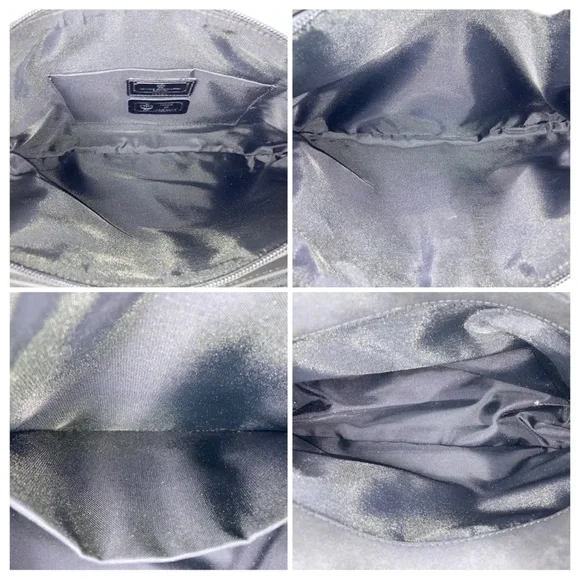 MCM Shoulder Bag Black NYLON Authentic